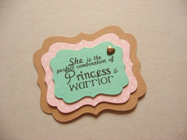 Külmkapimagnet "Princess&Warrior"