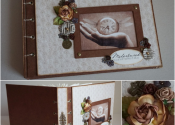 A4-formaadis album, köide: Secret Belgian Binding.