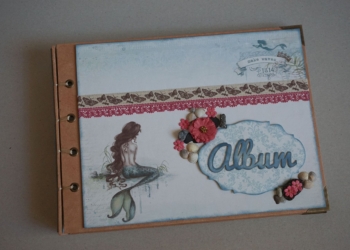 A4-formaadis album, köide: Secret Belgian Binding.