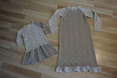 Öökleidid piigadele, suurused 92 ja 146.