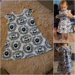 Kleit suurusele 80, materjal: puuvillatrikotaaž.